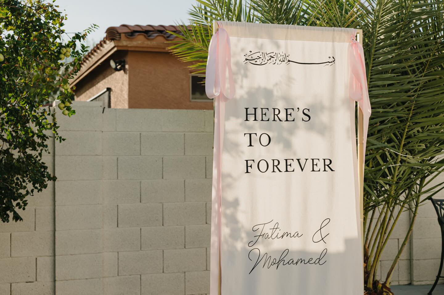 Where to Buy a Linen Welcome Sign in Canada for Your Wedding or Event