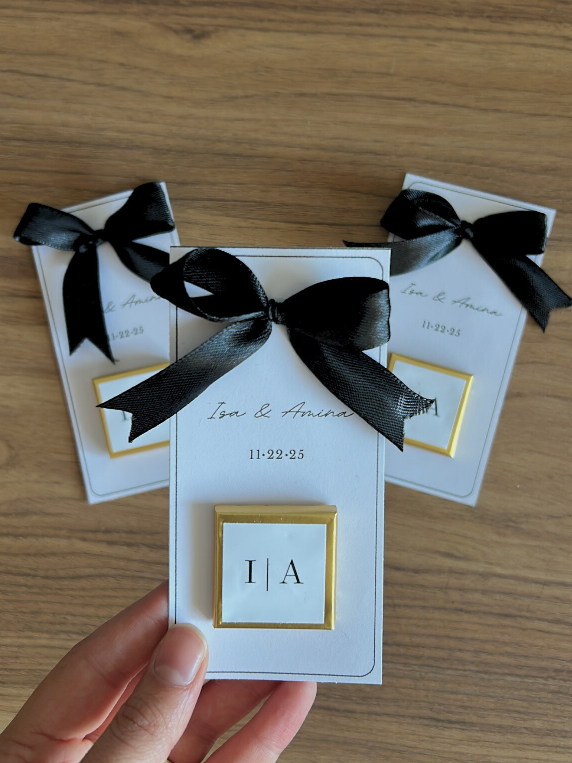 Wedding Chocolate Favours