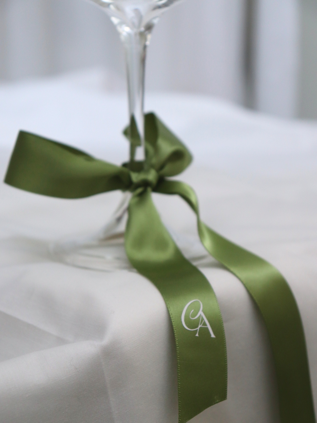 Initials Symbol Personalized Ribbon