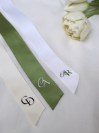 Initials Symbol Personalized Ribbon