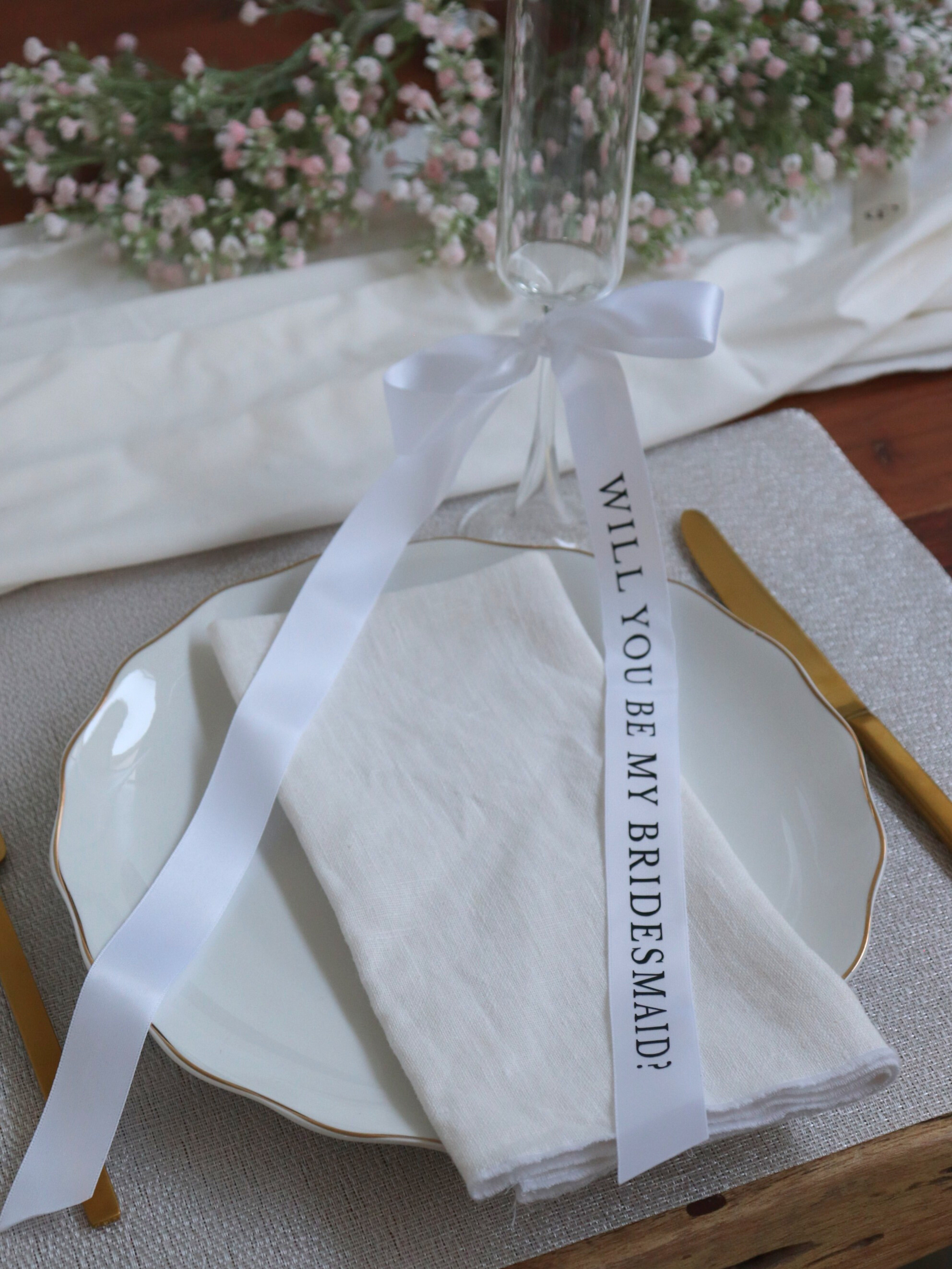 Personalized Phrase Ribbon