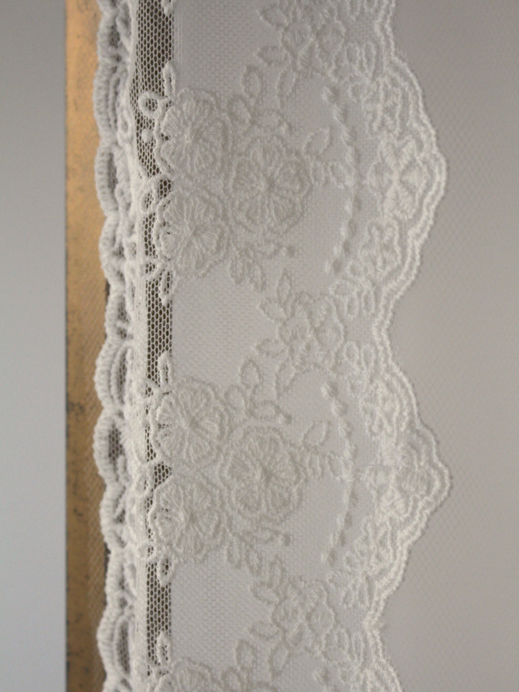 Sheer Lace Welcome Sign